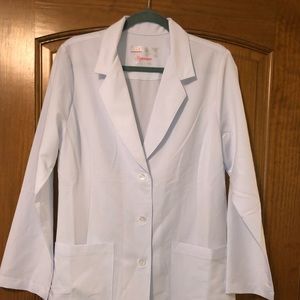 long lab coat